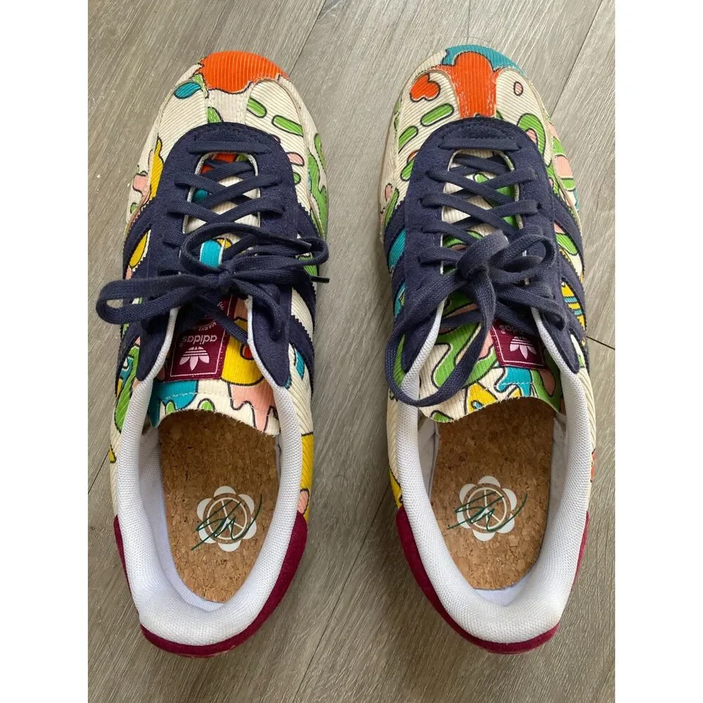 Sean Wotherspoon x adidas Gazelle Indoor Corduroy IG2849 Mens 10 Multicolor